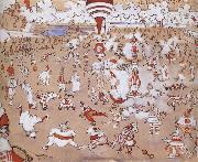 White and Red Clowns Evolving James Ensor